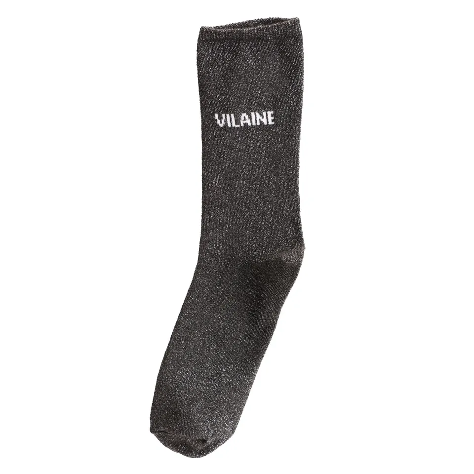 Stokomani Chaussette à message gris foncé 36/41