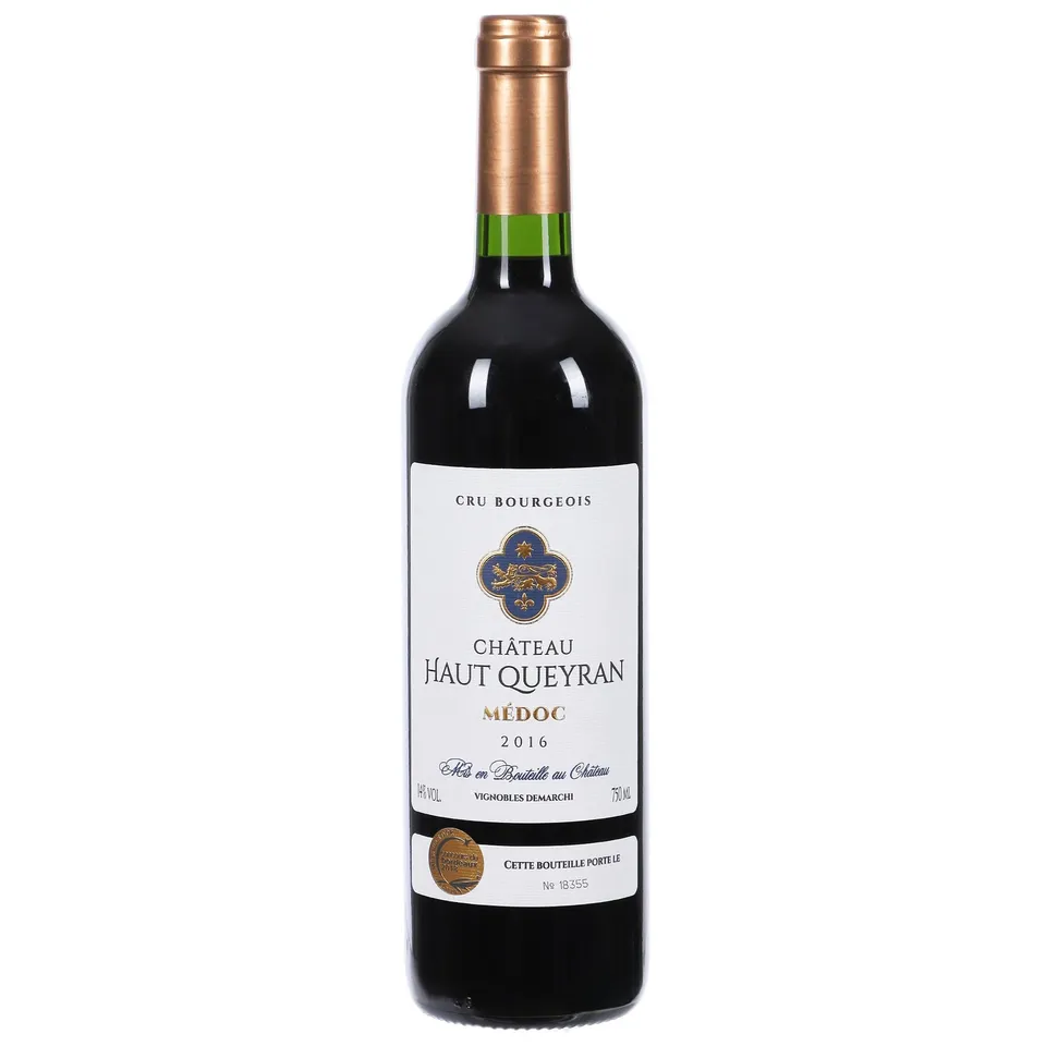 Château Haut Queyran Médoc 2016 vin rouge médaille d'or