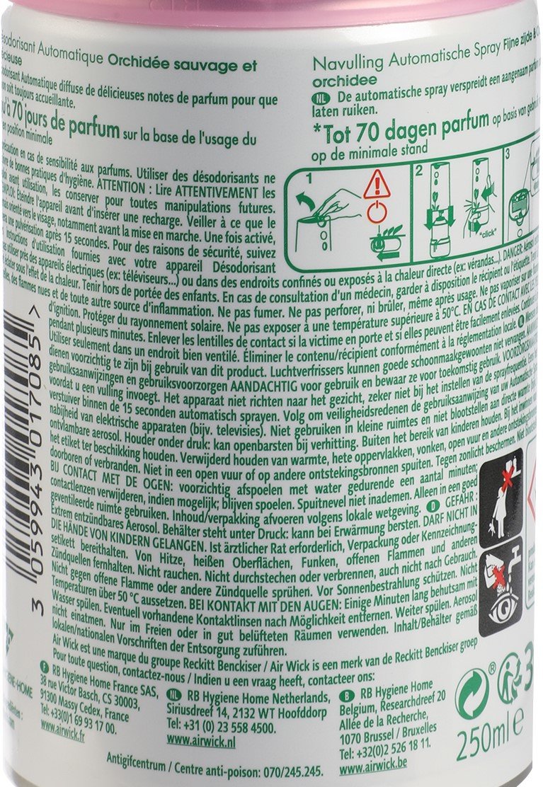 Air Wick recharge Freshmatic orchidée sauvage