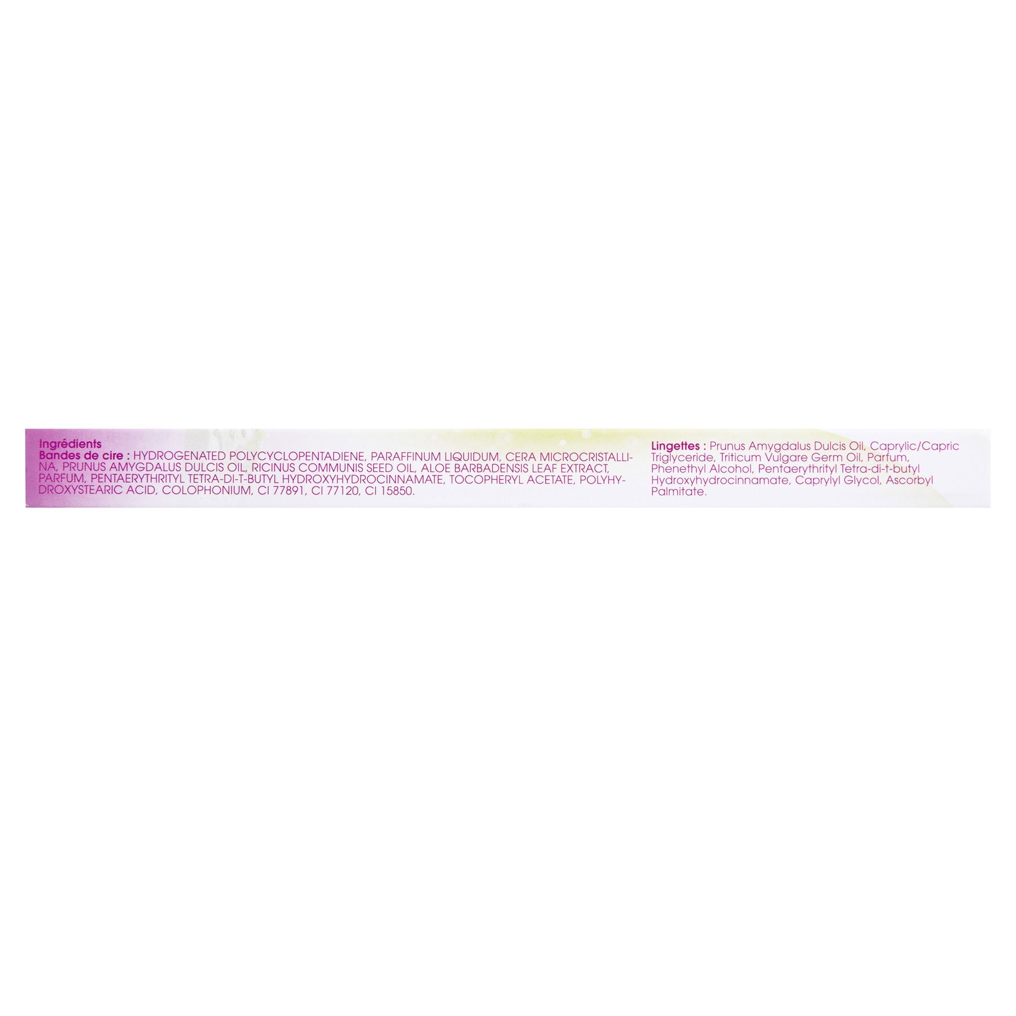 Freshea Kit 40 bandes épilatoires corps cire froide