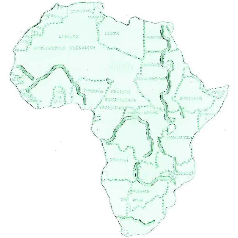 Safe Tool N° 16 carte Afrique affiche bureau