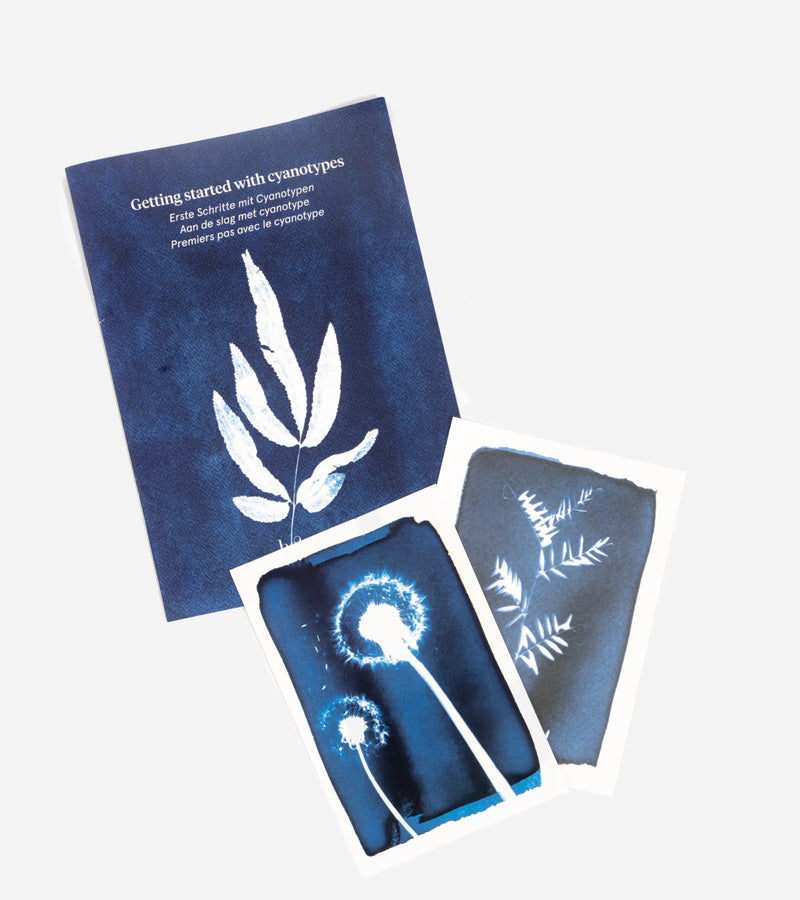 L'avant gardiste Kit DIY Cyanotypes coffret créatif papier photo