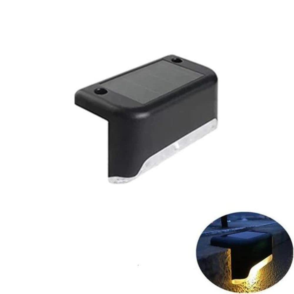 Shop-Story Solarled pack 4 appliques solaires LED noires