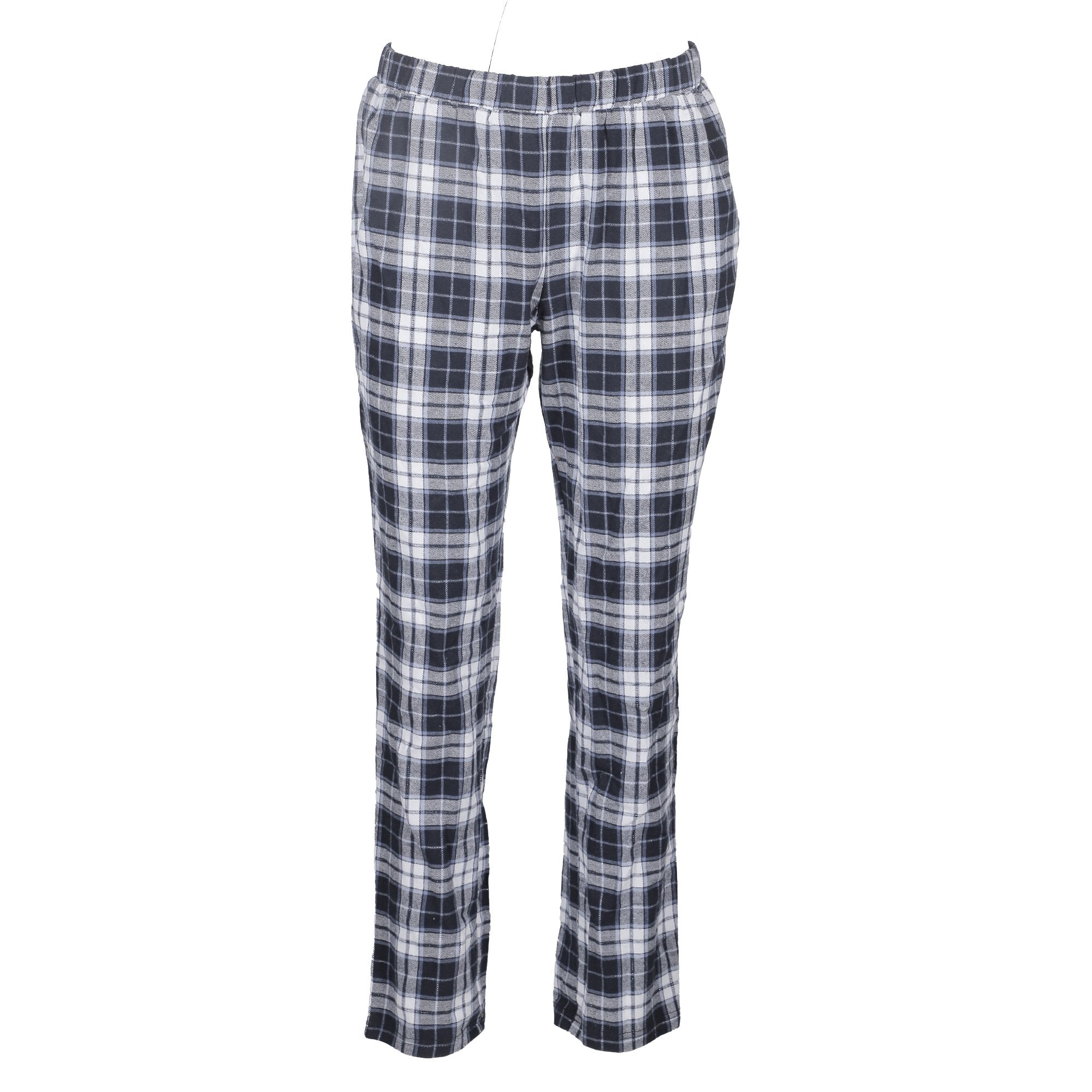 Stokomani Mode Pyjama long jersey carreaux Bleu foncé