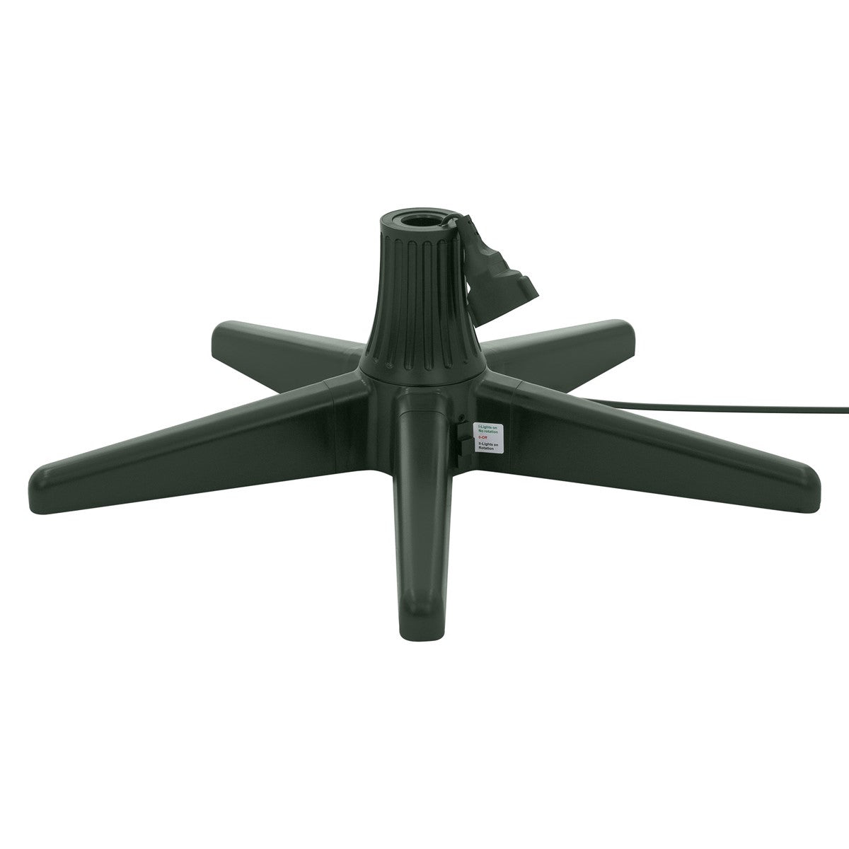 ECD Germany Haus & Wohnen Pied Sapin Électrique Vert 65 cm 360°