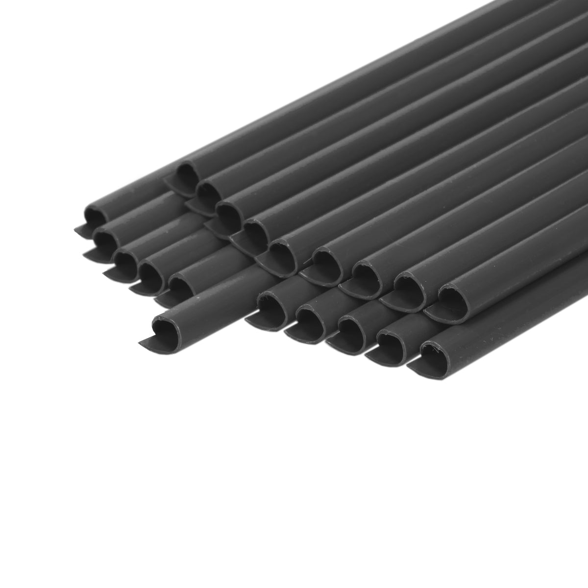 ECD Germany brise-vue PVC 65 m anthracite avec 30 clips