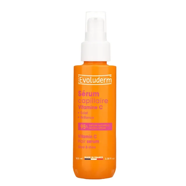 Evoluderm Sérum capillaire vitamine C cheveux lumineux