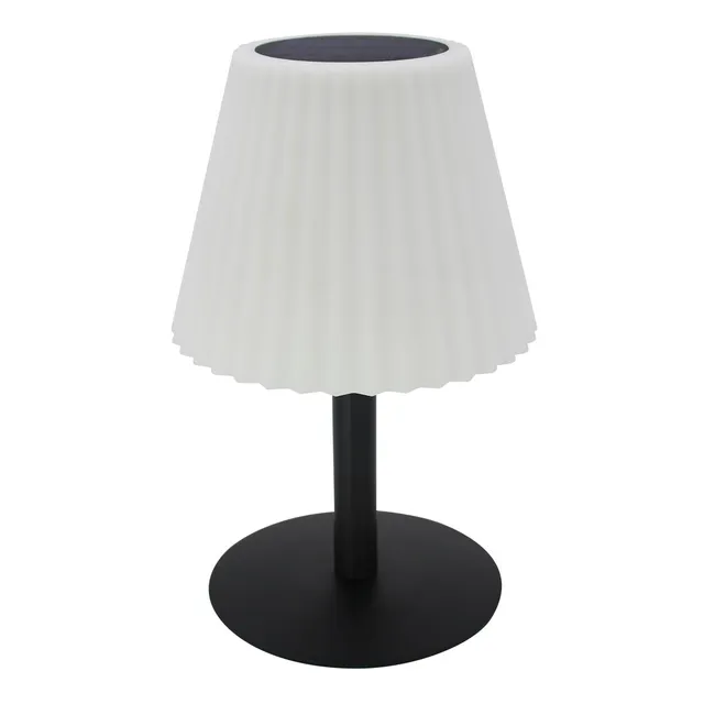 Red Deco Bouffant lampe solaire 2 en 1 à planter H62cm dimmable