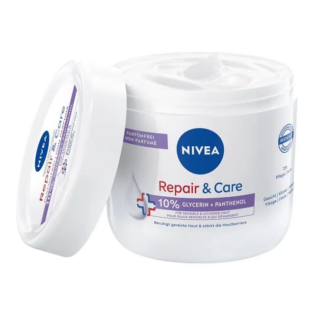 Nivea Repair & Care crème corps peau très sèche
