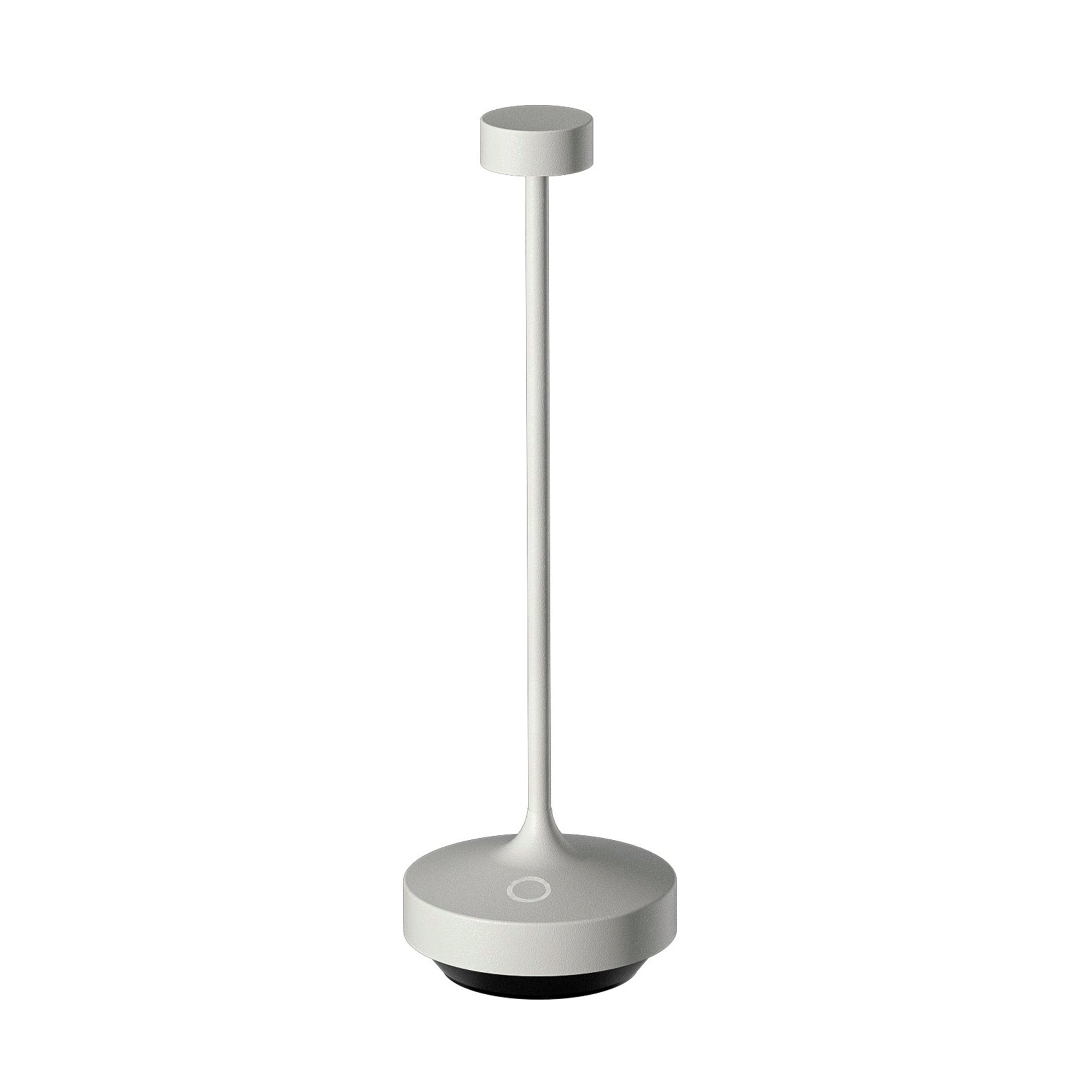 Red Deco Ruby White Lampe Table Sans Fil Blanc H25cm LED