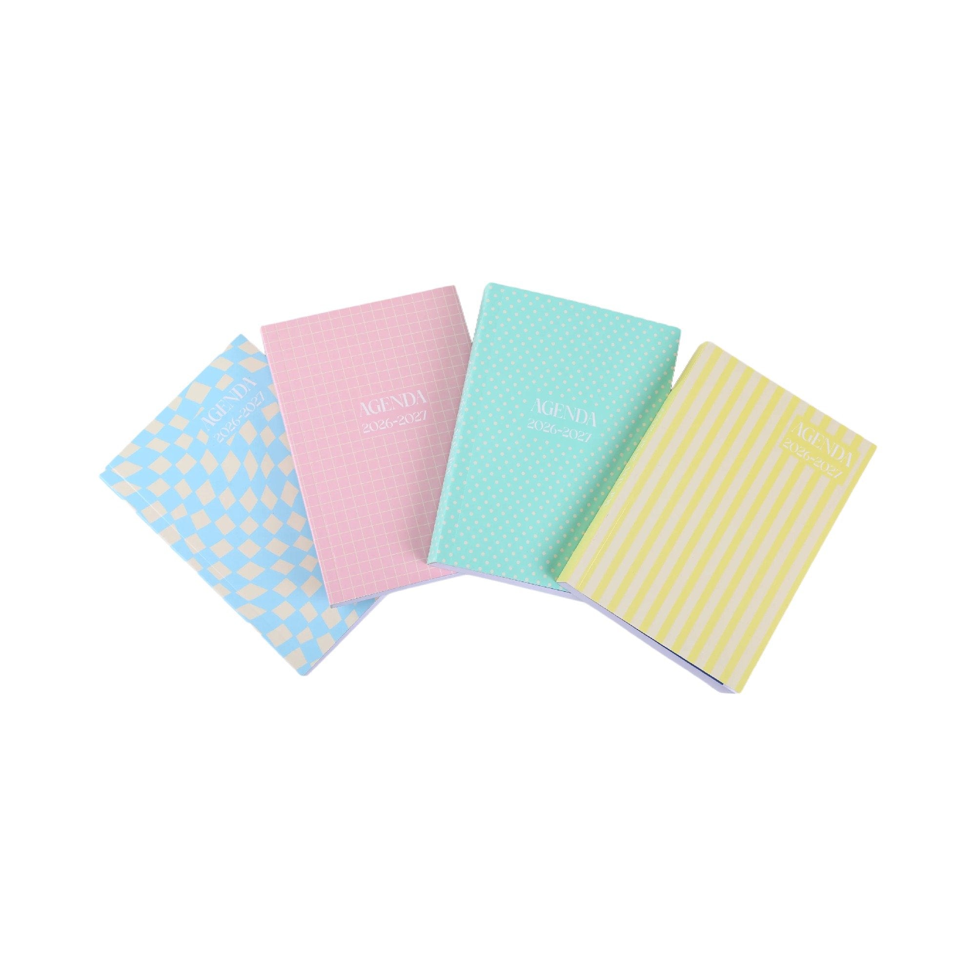 Stokomani agenda pastel 2026/2027 scolaire bureau