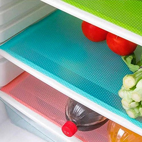 Shop-Story Maison Lot 3 Tapis Fraîcheur Frigo Anti-bactérien
