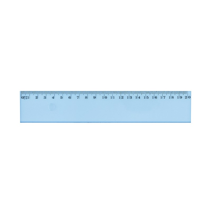 Safe Tool Fournitures scolaires règle plate incassable 20 cm graduée