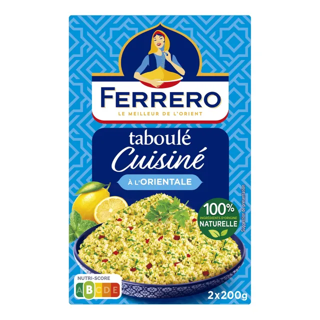 Stokomani Taboulé cuisiné oriental citron menthe