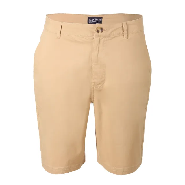 Stokomani chino bermuda beige homme coton été