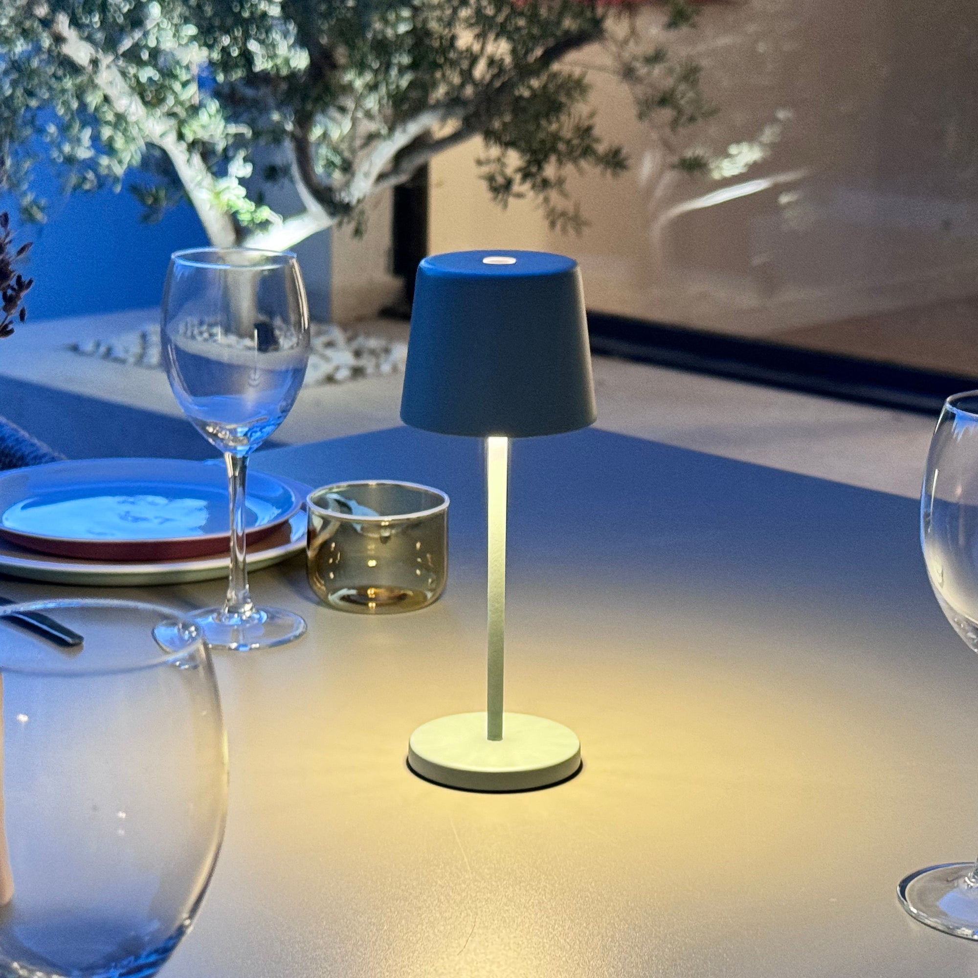 Red Deco Kelly Mini Olive lampe table sans fil LED lot 6 H22cm