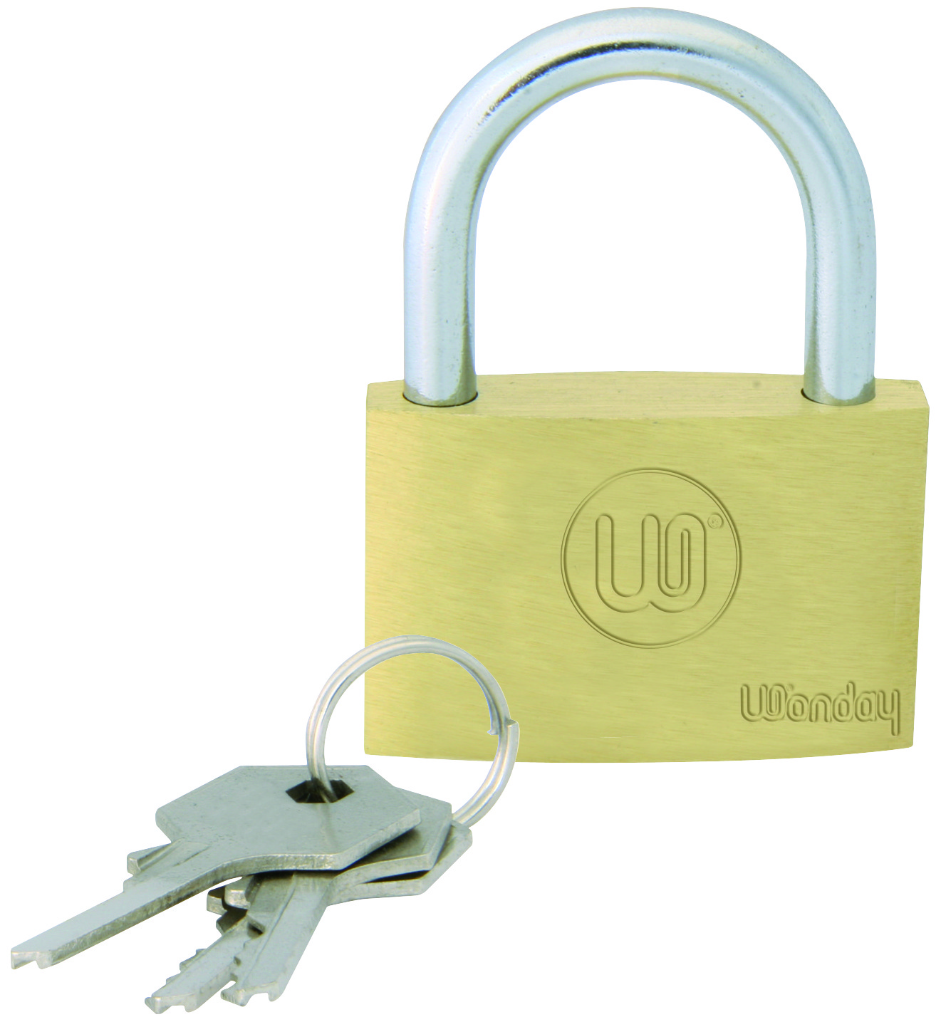 Safe Tool Cadenas laiton à clés 40 mm sécurité