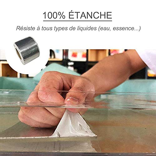 Shop-Story Alutape5M Ruban Butyle Alu Étanche 50mm x 5m