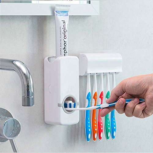 Shop-Story Maison distributeur dentifrice porte-brosses automatique
