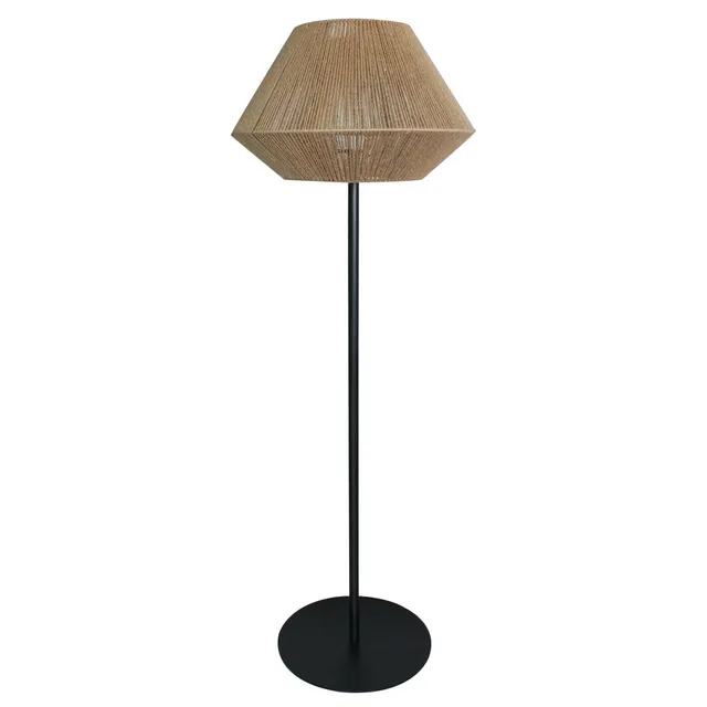Red Deco Darson lampadaire sans fil 151cm jute RGB