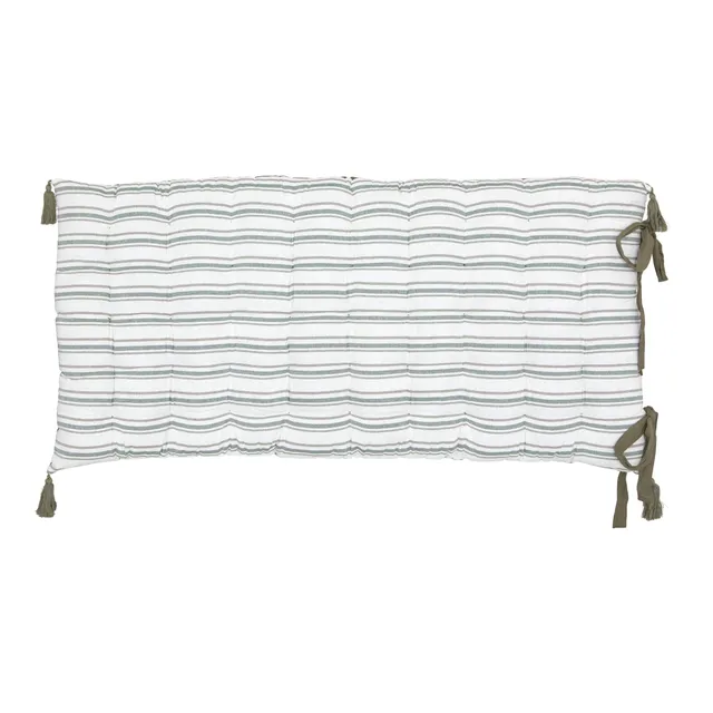 Groove 215332A matelas de sol 60x120 cm rayé vert coton