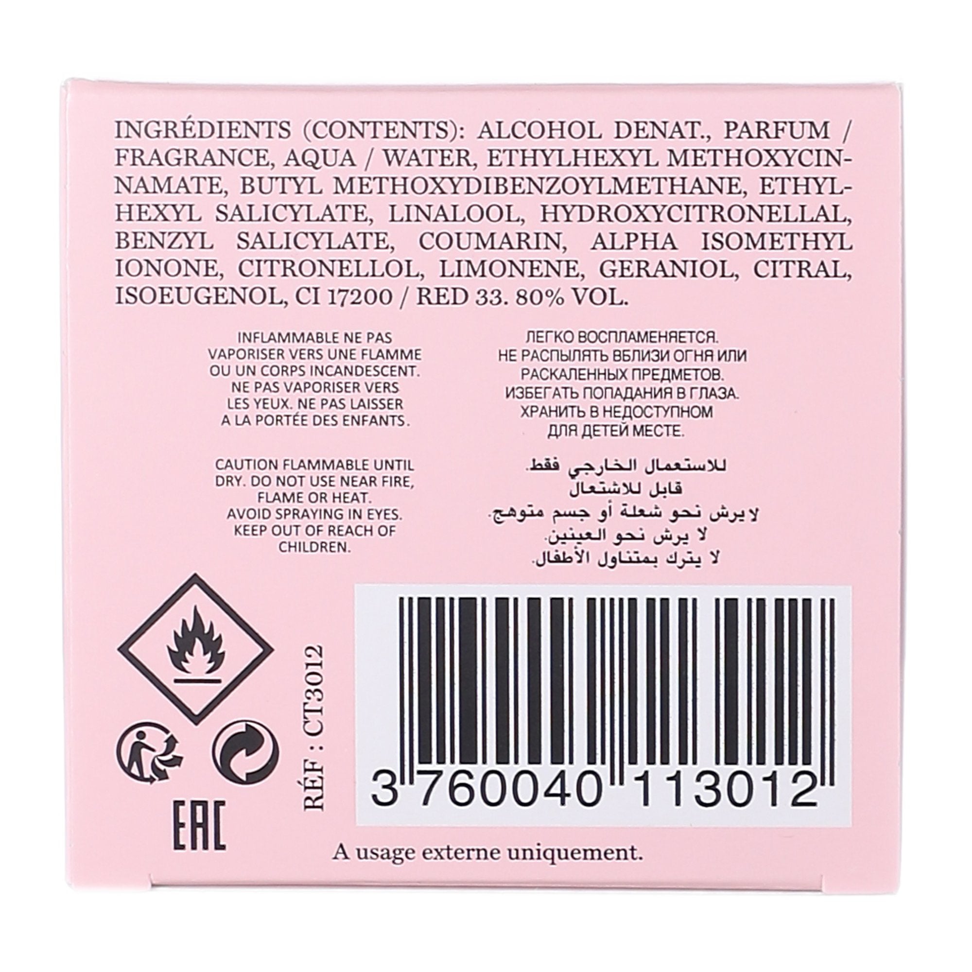 Chantal Thomass Original Pink eau de parfum femme floral