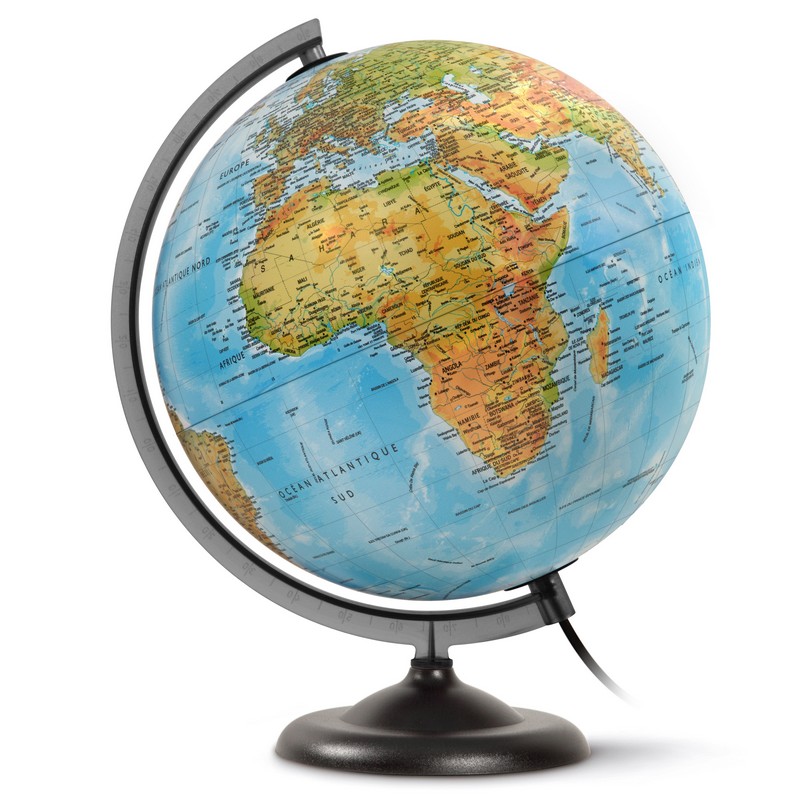 Safe Tool FIRST Globe 30 cm bleu mappemonde