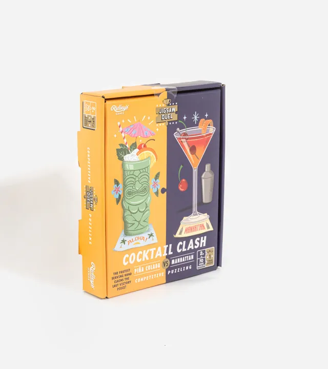 L'avant gardiste Cocktail Clash duel de puzzle 70 pièces apéro