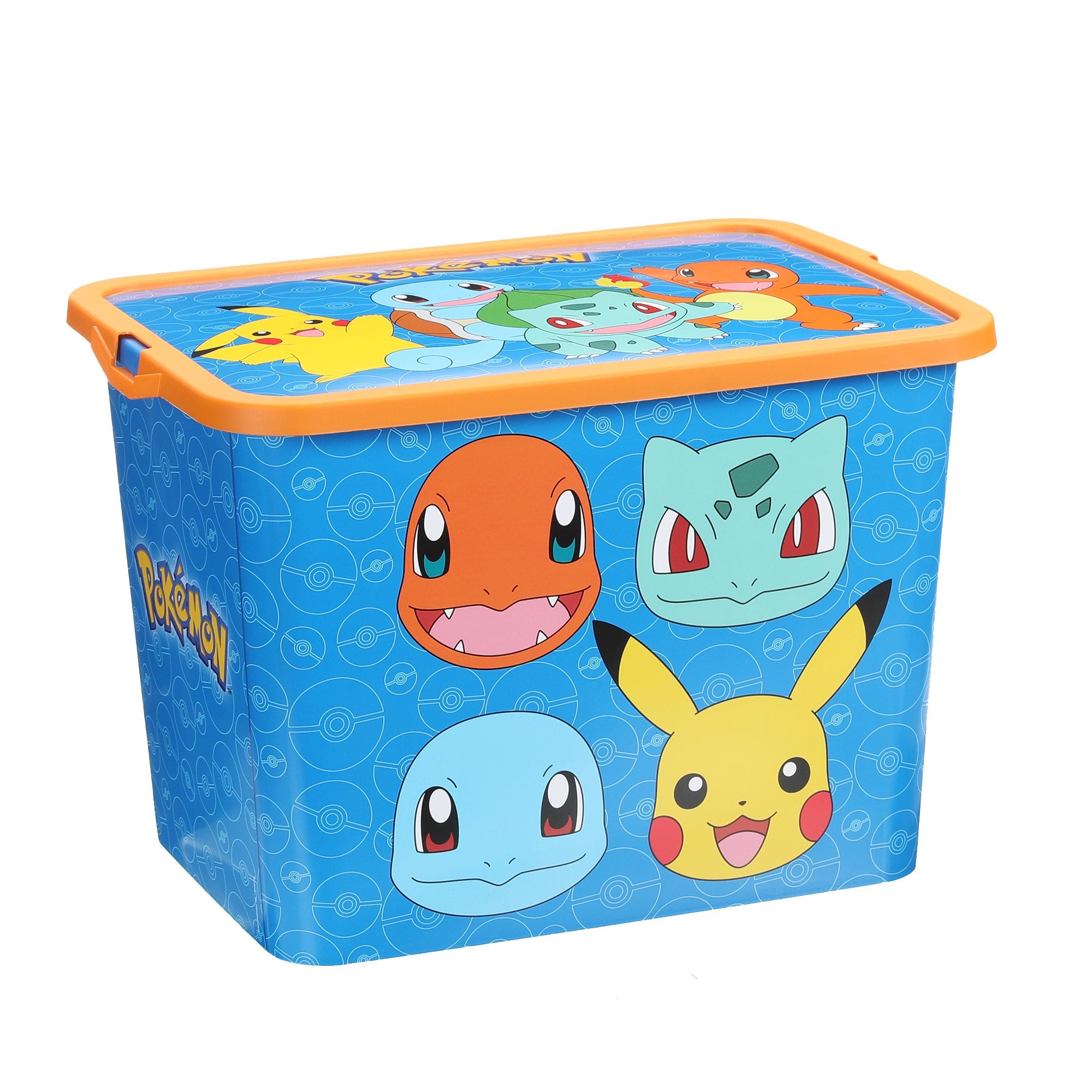 Stokomani Boîte rangement 23L Pokémon Rock jouets
