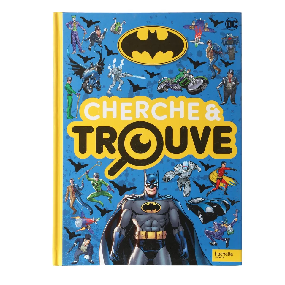 Batman livre cherche et trouve enfant
