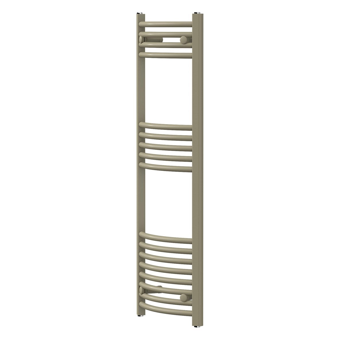 ECD Germany Sahara 400x1200 sèche-serviettes beige courbé acier