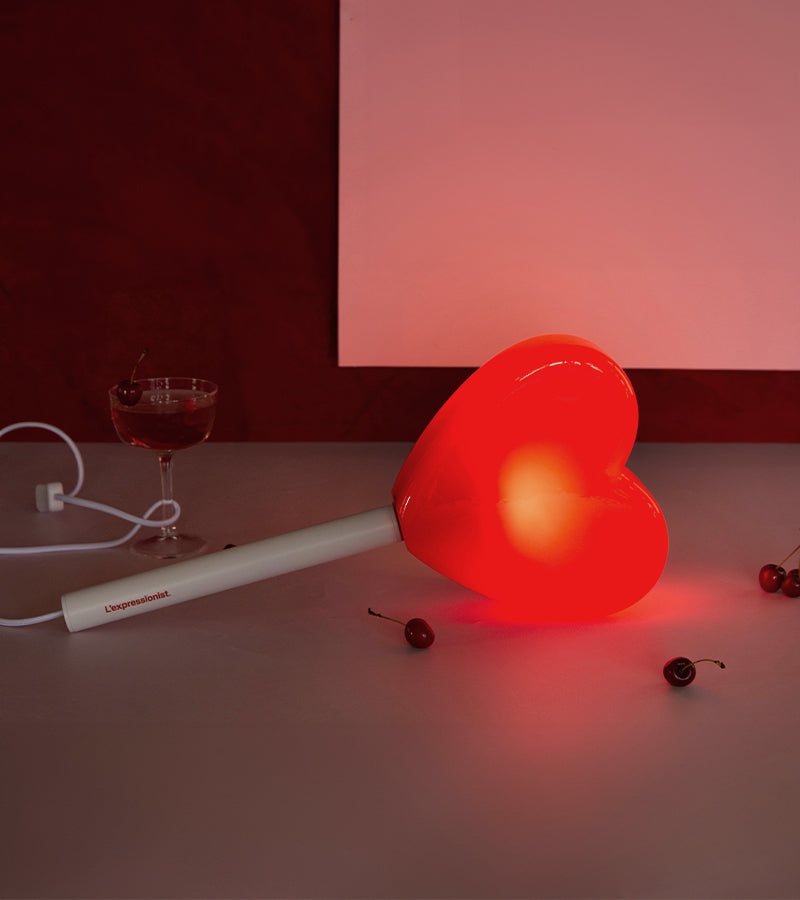 L'avant gardiste Déco Lampe murale Sucette Cœur chambre