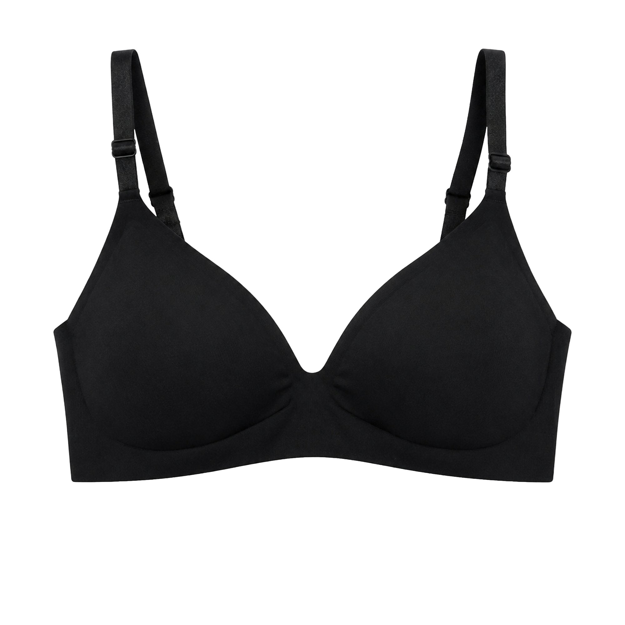 Stokomani Mode soutien-gorge microfibre coque noir