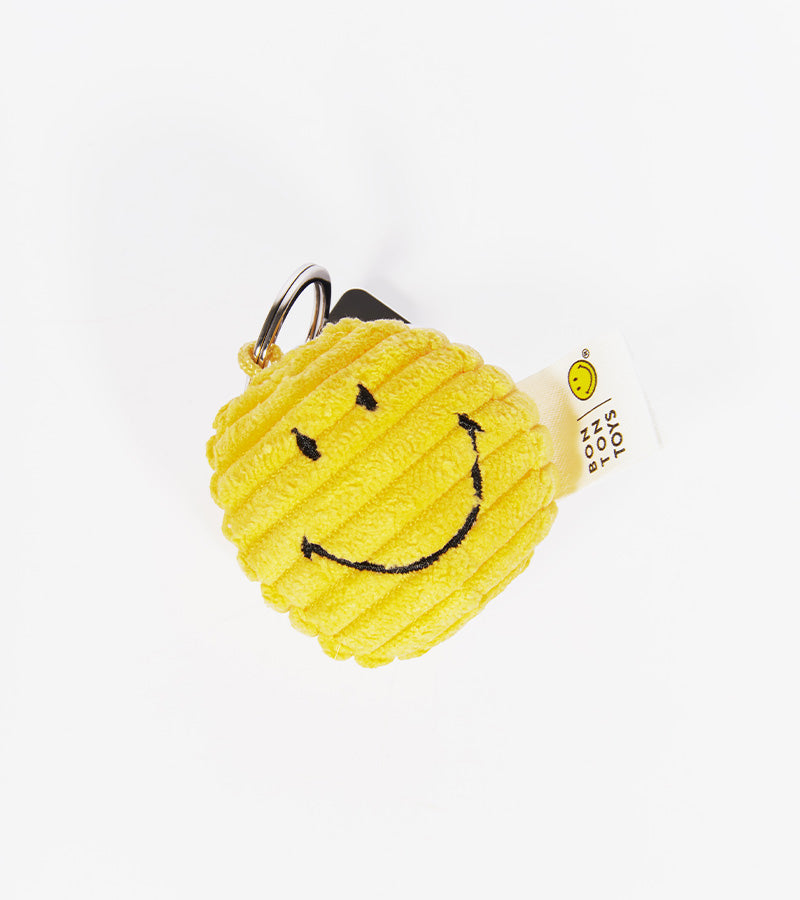 L'avant gardiste Smiley Porte-clé jaune peluche good mood