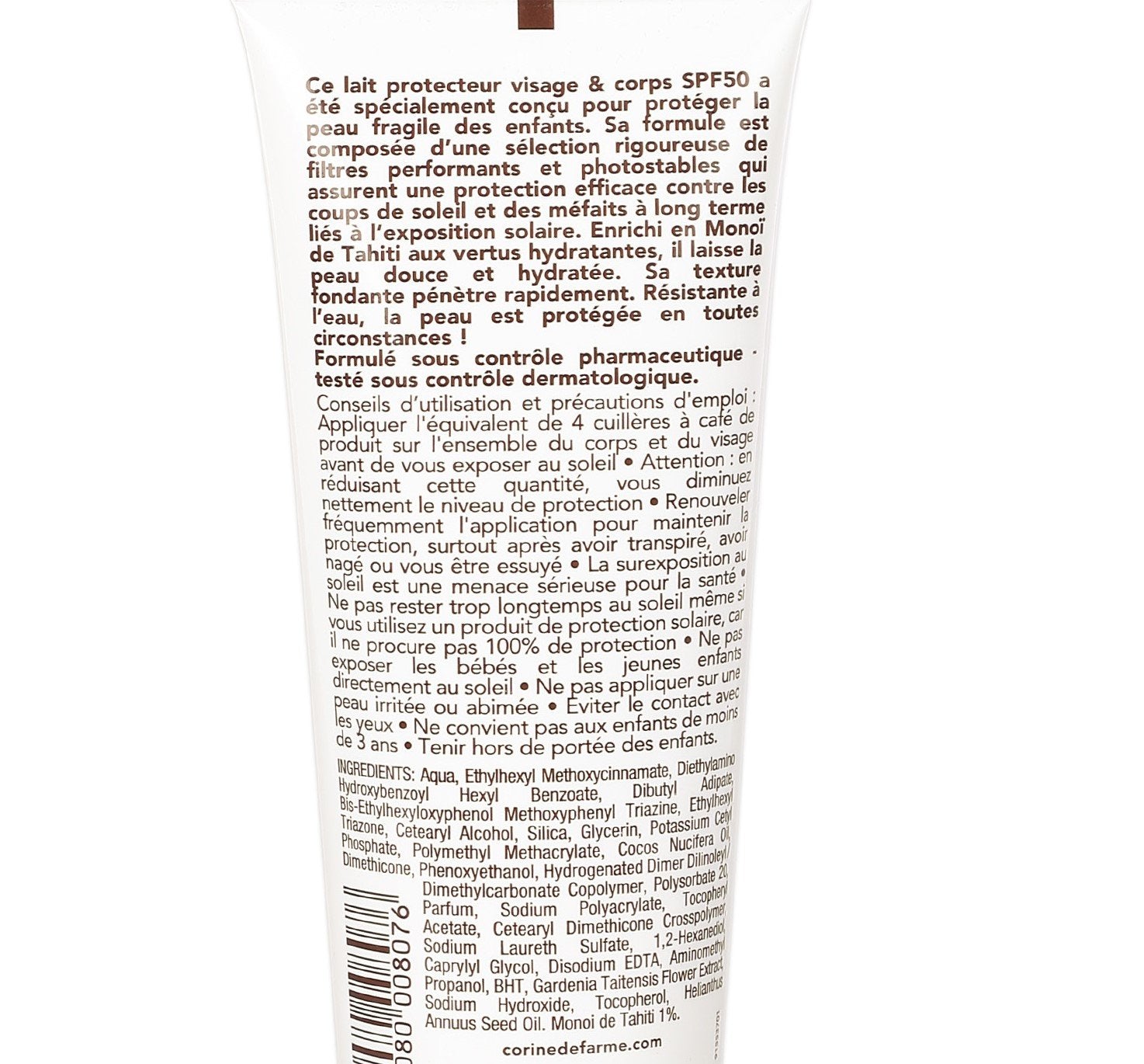 Stokomani Beauté Lait protecteur enfant SPF 50 solaire