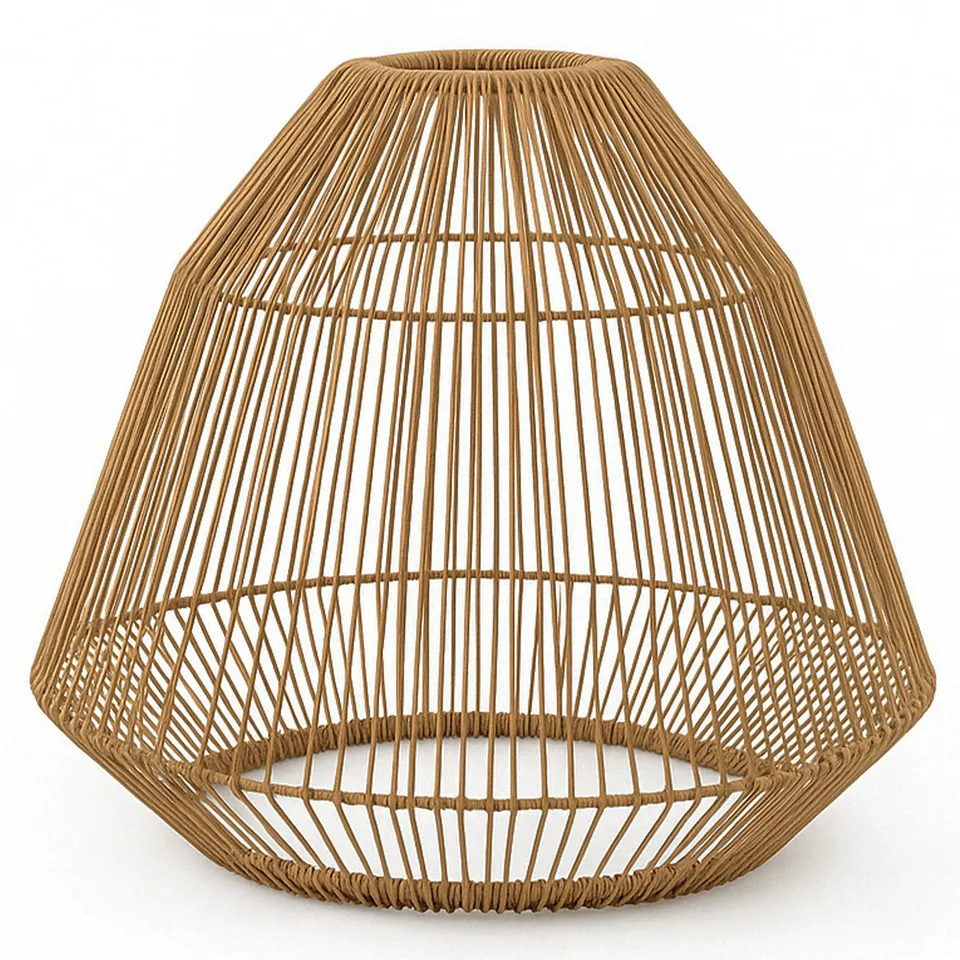 Red Deco Maya Shade H39cm abat-jour polyrotin tressé bohème