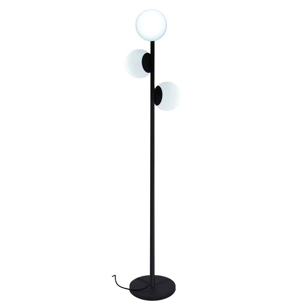 Red Deco Globy Tree lampadaire LED blanc H175cm 3 boules