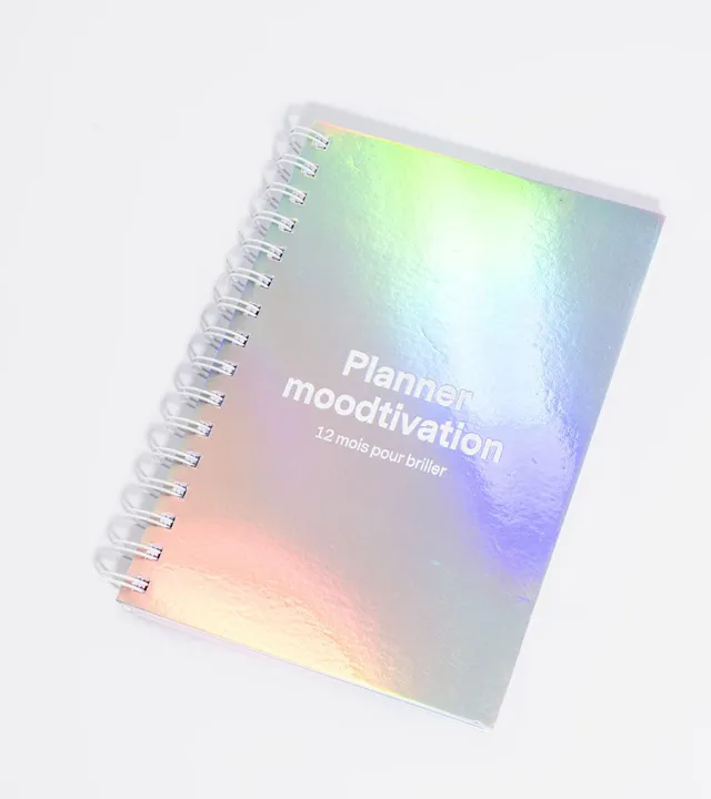 L'avant gardiste Moodtivation planner mensuel 12 mois motivation