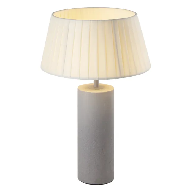 Red Deco STILOS CEMENT lampe béton LED H32,5 cm gris