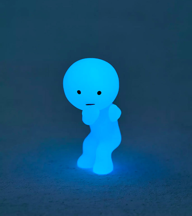 L'avant gardiste Figurine fluorescente Smiski Bath
