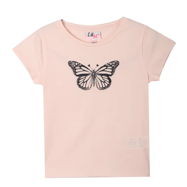 Stokomani Mode Tee-shirt rose enfant 08A coton