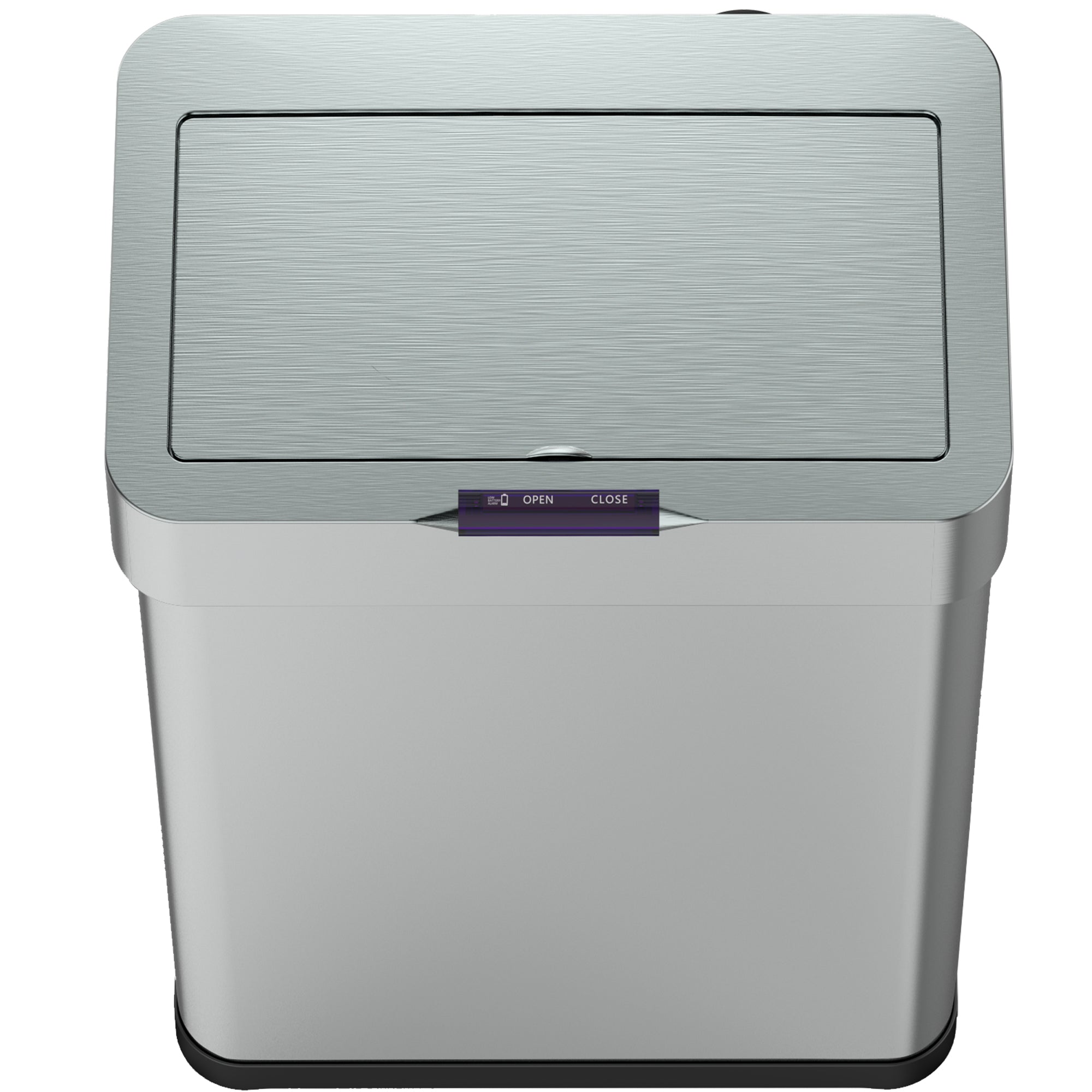 Red Deco Daytona 70L poubelle automatique inox capteur
