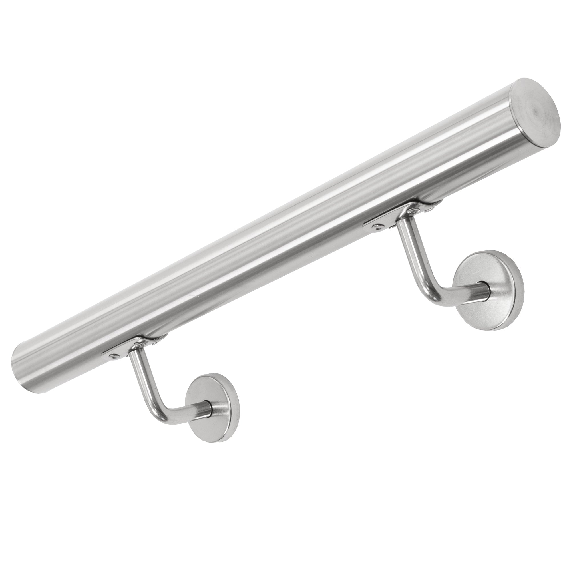 ECD Germany main courante inox brossé V2A argent 100 cm