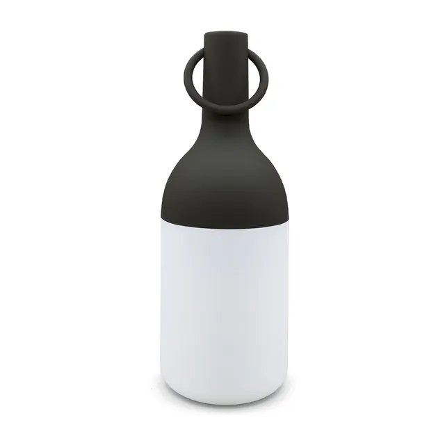 Red Deco Elo Mini Noire lampe sans fil LED H22cm blanc chaud