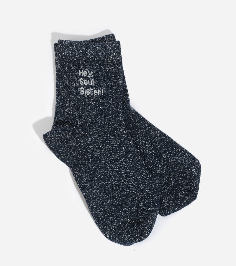 L'avant gardiste Lifestyle & Fun chaussettes Hey Soul Sister femme