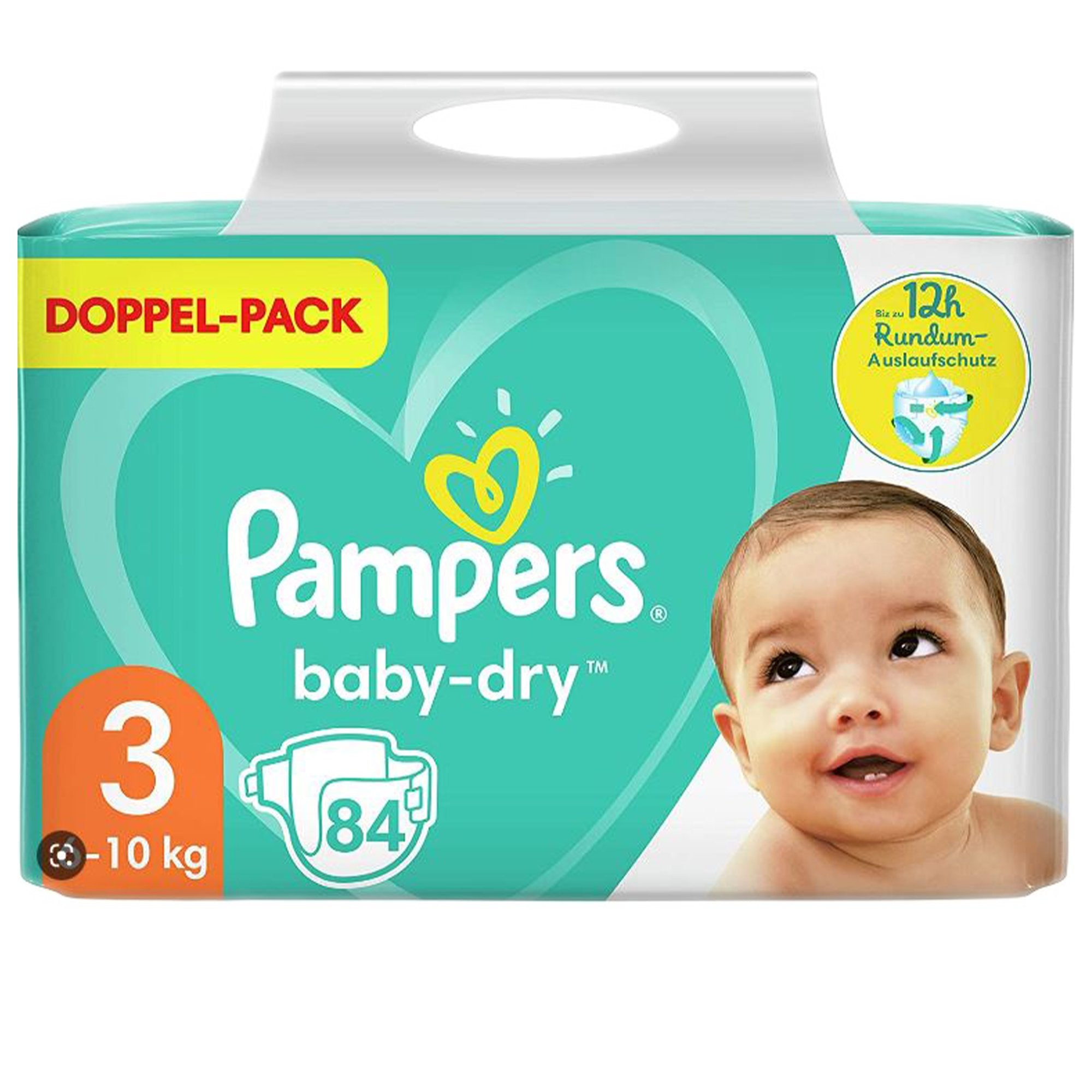 Pampers Baby Dry Couches taille 3 84 pièces