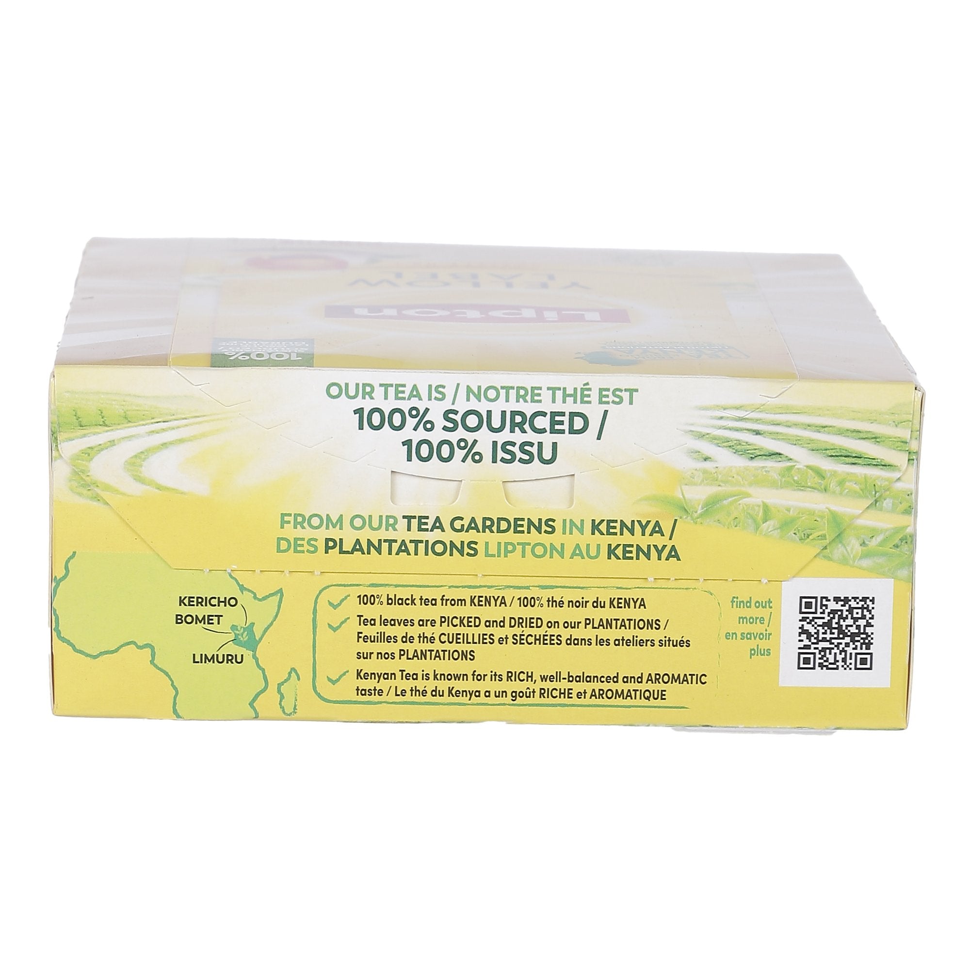 Lipton Yellow Label thé noir 100 sachets nature