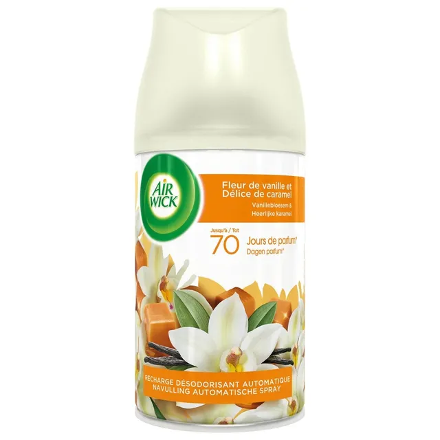 Air Wick Freshmatic recharge vanille caramel parfum maison