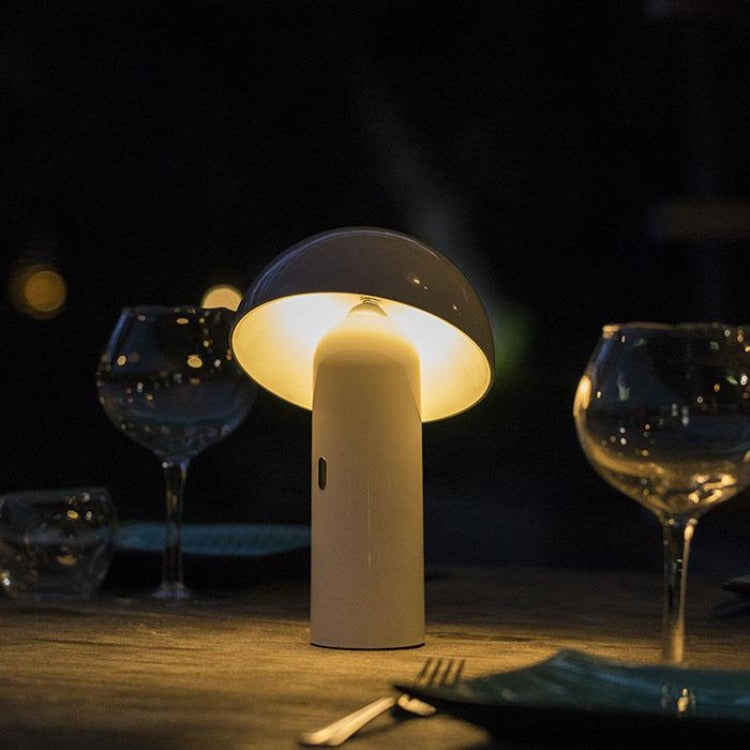 Red Deco Tod White lampe table sans fil LED 28 cm