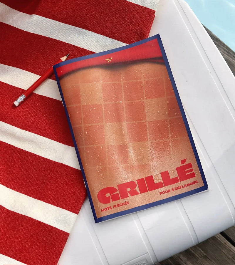 Grillé mots-fléchés livre jeux Chaud